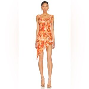 Valentina Asymmetrical Dress in Orange Multi
MORE TO COME